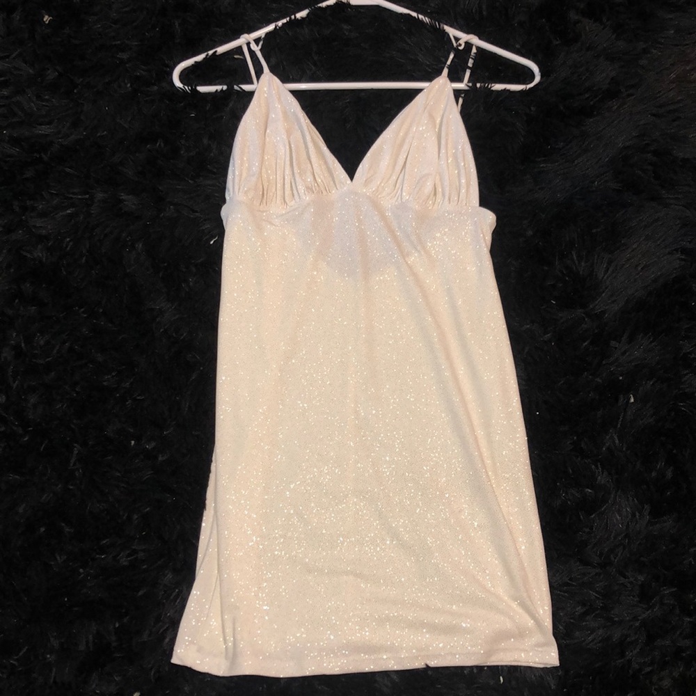 Glitter mini dress!